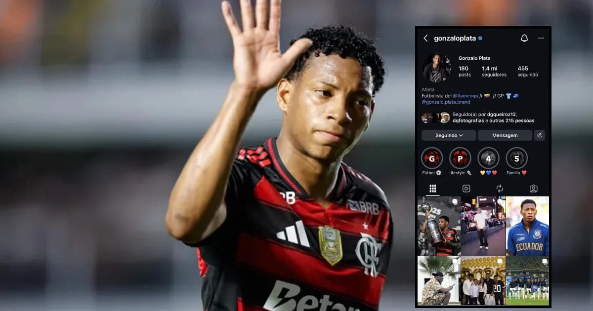Ilustração editorial: atacante anônimo na Gávea apagando fotos do clube, taça dourada permanece, clima de crise e imprensa ao fundo