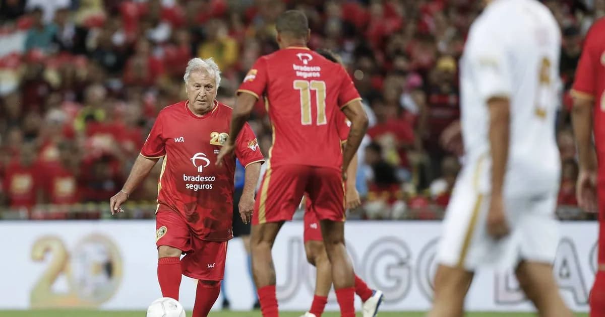Maracanã vazio com palco de show no gramado, cartaz do Jogo das Estrelas com interrogação e calendário marcado, clima de incerteza