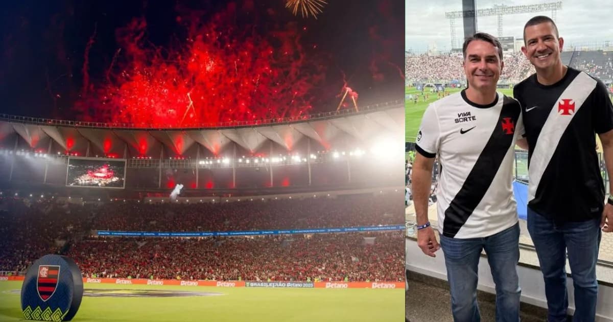 Ilustração do Maracanã vazio ao entardecer com contrato flutuante e caminhos divergentes simbolizando riscos da concessão