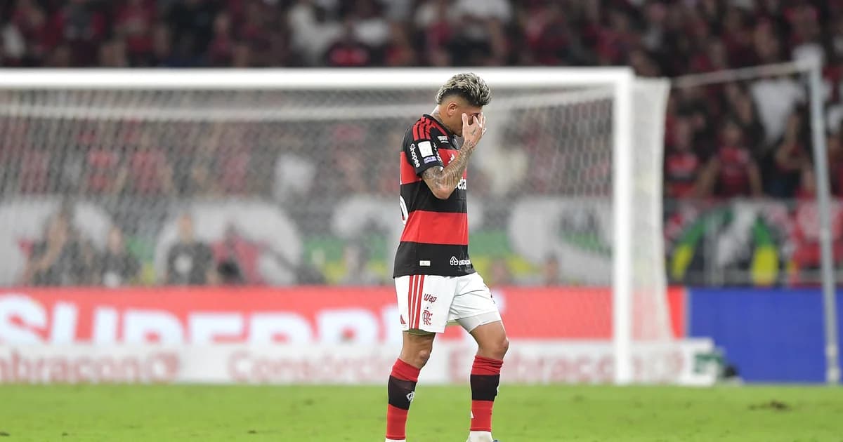 Ilustração editorial: banco vazio, camisa pendurada, calendário com três jogos marcados e martelo simbólico do STJD