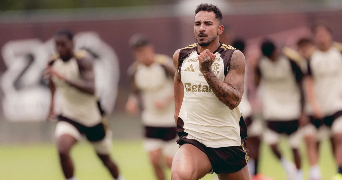 Ilustração editorial de zagueiro da Seleção convocado para a Copa do Mundo, estádio iluminado, clima de festa e liderança.