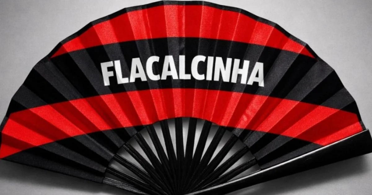 Torcedoras no Maracanã agitam leques coloridos em protesto; clima tenso, seguranças ao fundo e debate sobre machismo nas arquibancadas.