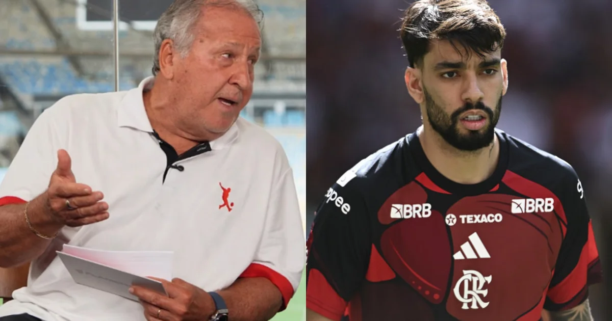 Ilustração editorial de meio-campista em ação no estádio, cores rubro-negras, simbolizando as chances de Paquetá na Copa.