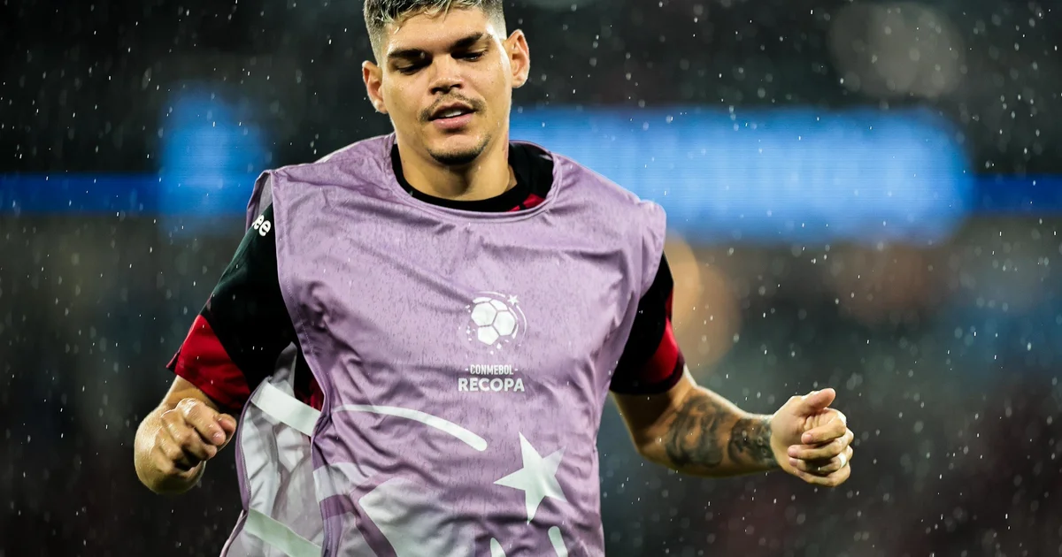 Ilustração do Maracanã na Recopa: jogada decisiva na prorrogação, torcida vibrante e placar 3-2, atmosfera tensa e emotiva.