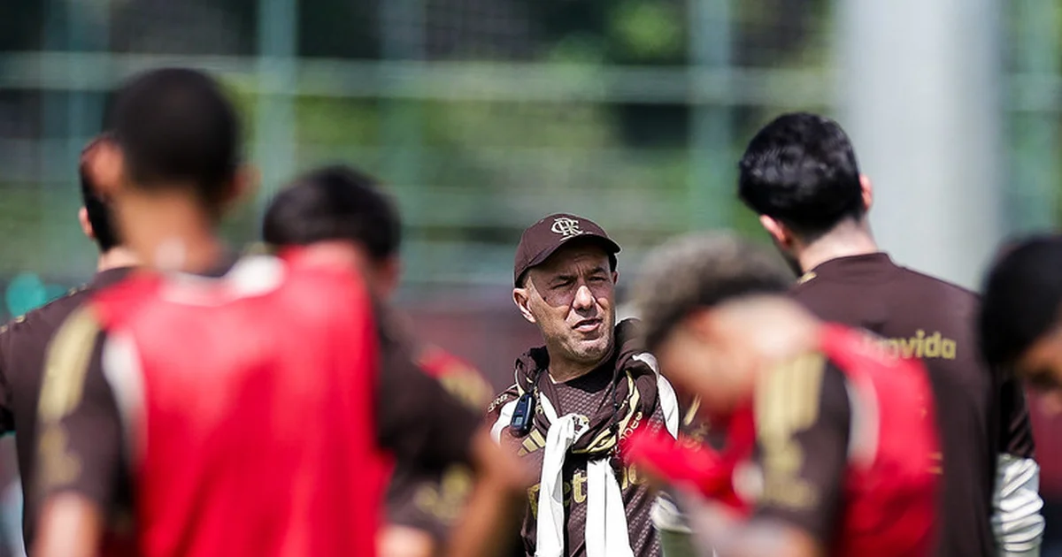 Ilustração editorial: time treinando ao amanhecer, ônibus rumo ao estádio Inca em Cusco e torcida lotada para a Libertadores.